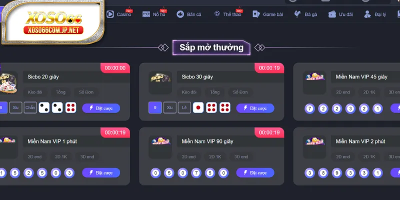 Giao diện trang chủ thiết kế hiện đại