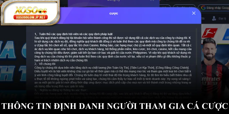 Quy định an toàn hồ sơ cho thành viên Quy định an toàn hồ sơ cho thành viên