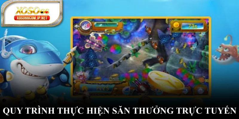 Quy trình thực hiện săn thưởng trực tuyến Quy trình thực hiện săn thưởng trực tuyến